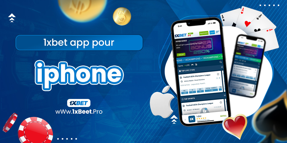 1xbet app pour iphone
